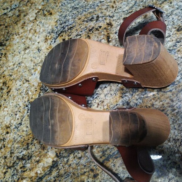 Dunes Sunny Leather Sandal Memory Foam Insole & LiteSole Women's Sz 7.5 - Picture 7 of 12